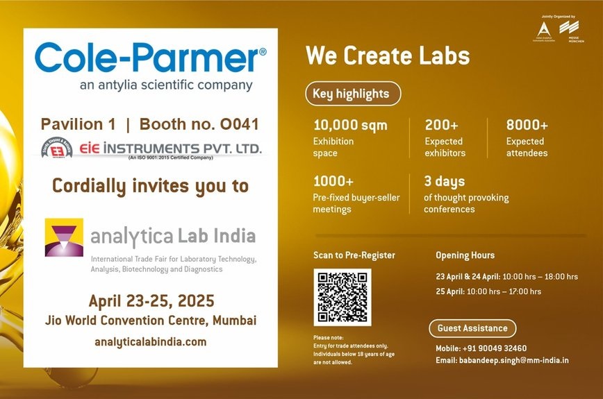 Analytical Lab India - 2025 - EIE Instruments Event