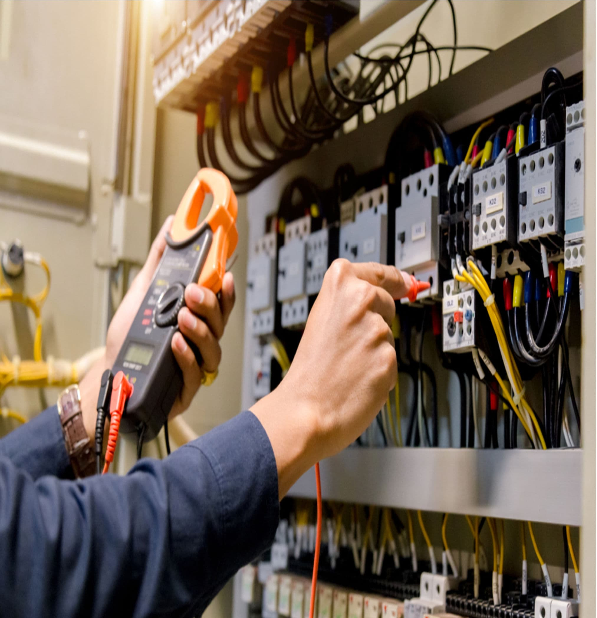 EIE Instruments calibration laboratory with precision equipment